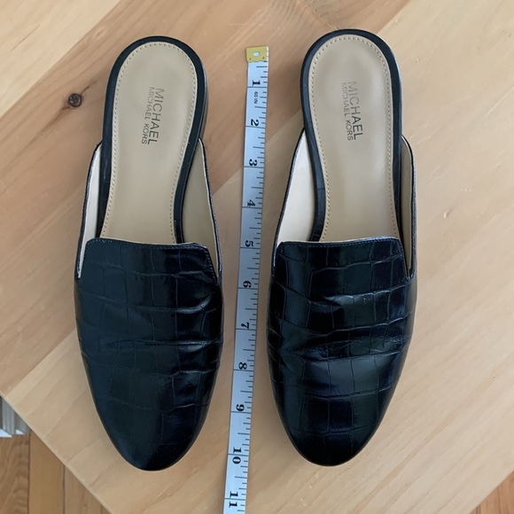 MICHAEL Michael Kors Women’s Natasha Mule Size 7.5M Slip On Shoe Black - Picture 10 of 15